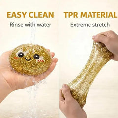 Glitter Dumpling Squishy with Box,
