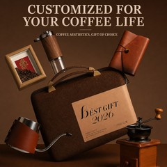 Premium Coffee Gift Set with Portable Carry Case