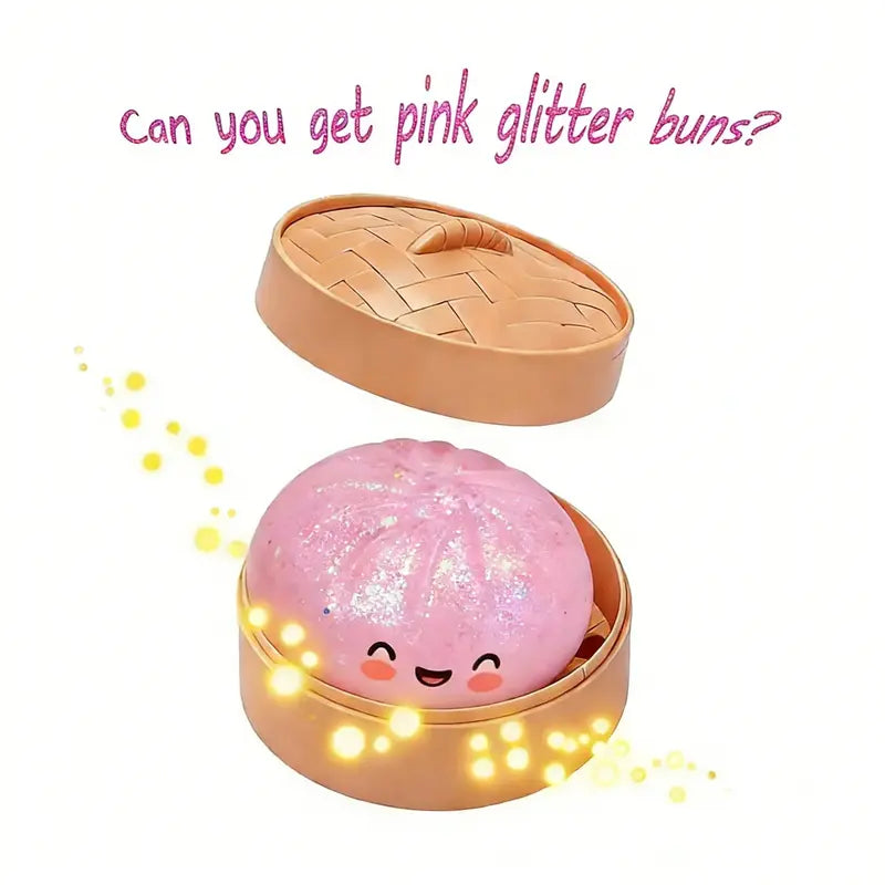 Dumpling Squishy with Steamer Box
