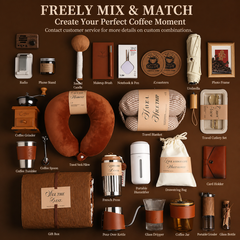 Premium Coffee Gift Set with Portable Carry Case