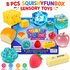 8-Piece Set Box Malt Sugar Stress Relief Fidget Toys